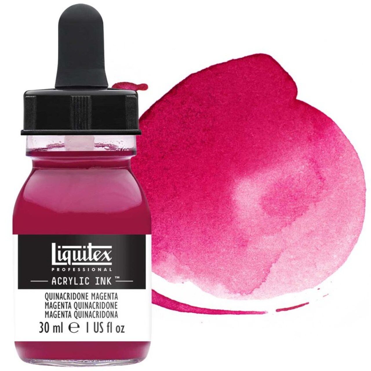 Liquitex Professional Acrylic Ink 30ml Bottle - Quinacridone Magenta